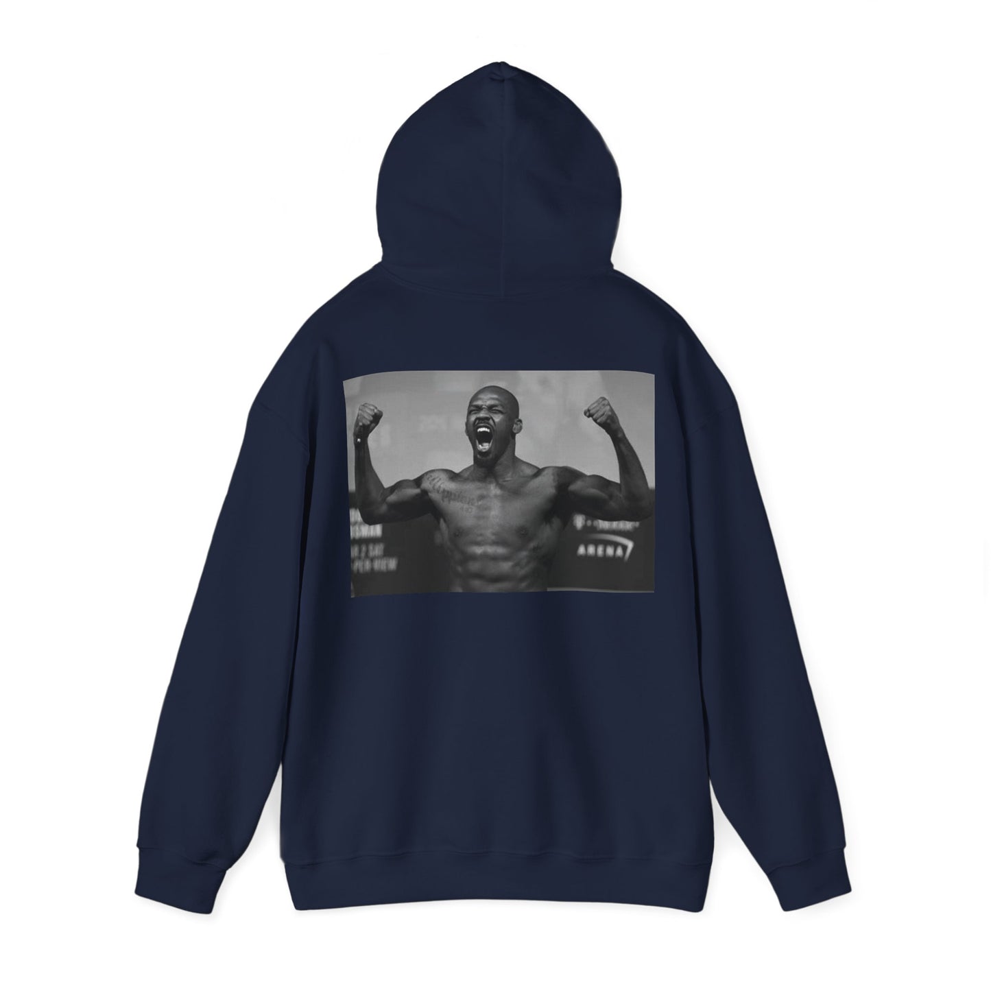 Trust None Jon Jones Hoodie (Black & White)