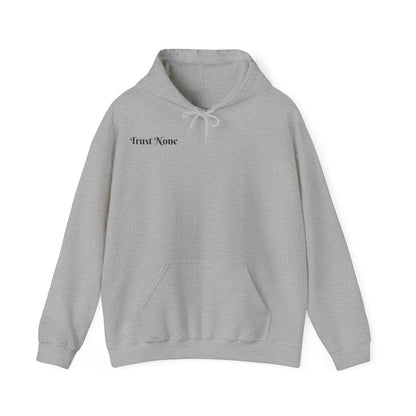 Trust None Jon Jones Hoodie (Black & White)