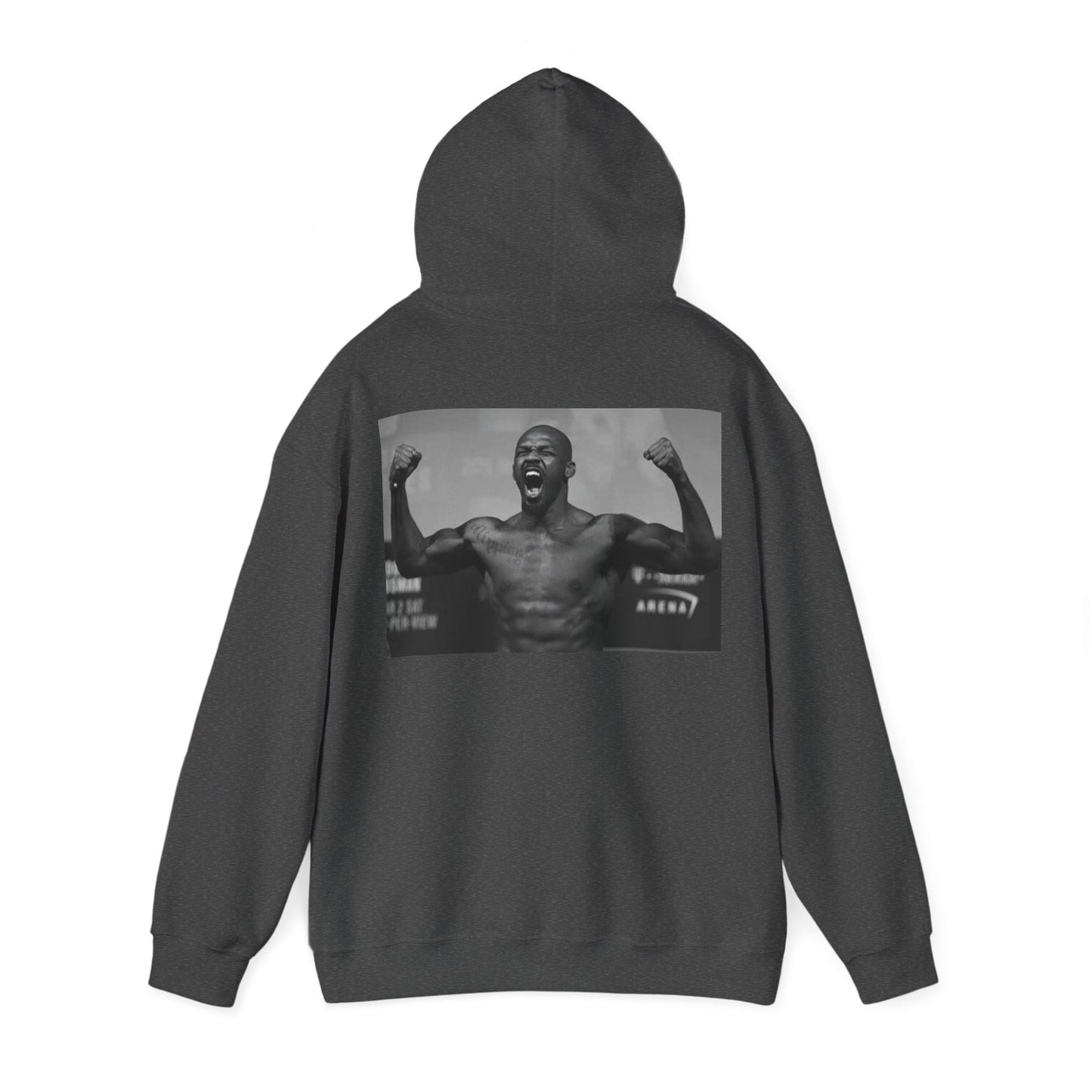 Trust None Jon Jones Hoodie (Black & White)