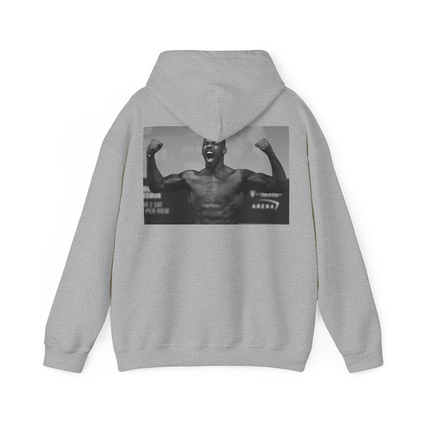 Trust None Jon Jones Hoodie (Black & White)