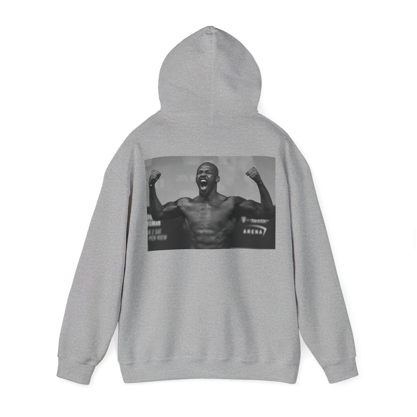 Trust None Jon Jones Hoodie (Black & White)