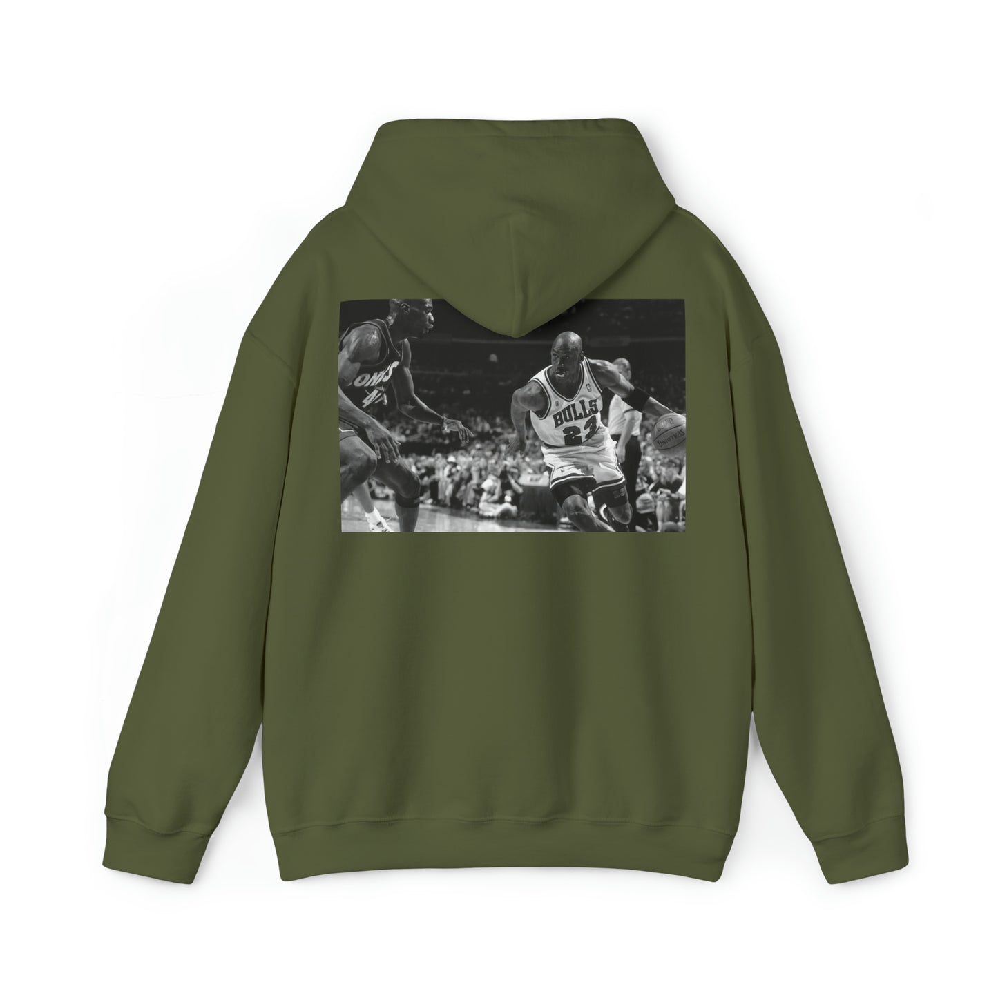 Feared By All Michael Jordan Hoodie (Black & White)