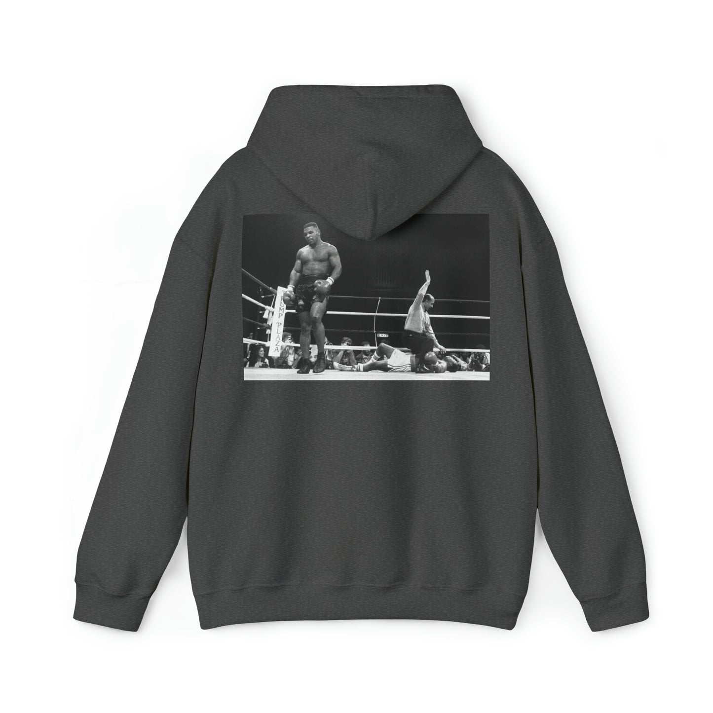 Forgive, But Never Forget Mike Tyson Hoodie (Black & White)