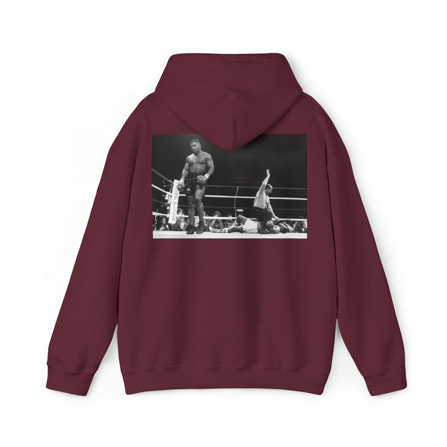 Forgive, But Never Forget Mike Tyson Hoodie (Black & White)