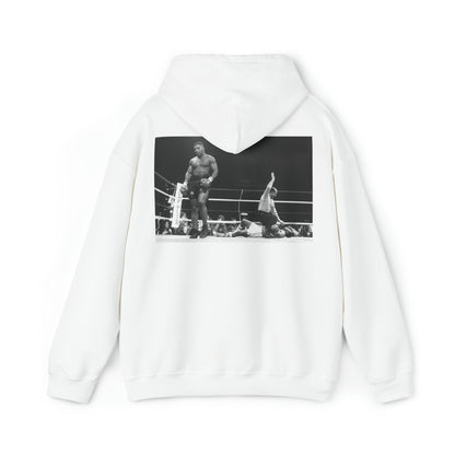 Forgive, But Never Forget Mike Tyson Hoodie (Black & White)