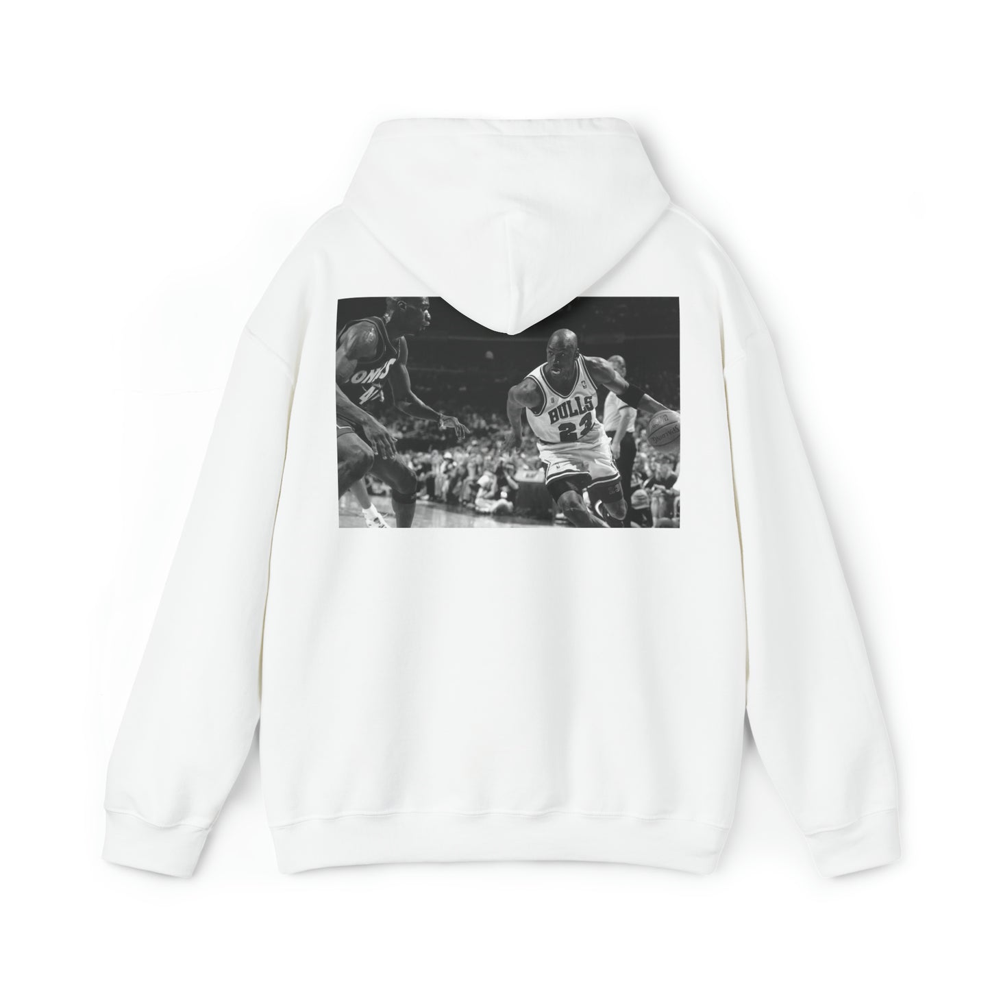 Feared By All Michael Jordan Hoodie (Black & White)