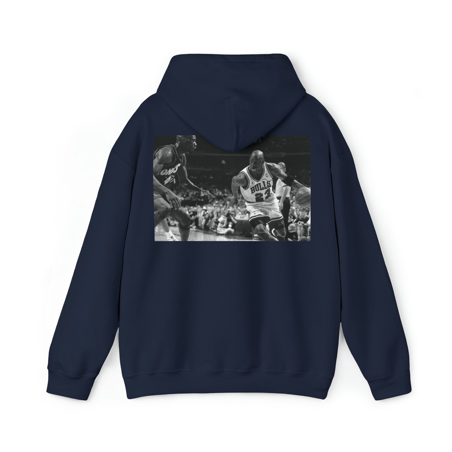 Feared By All Michael Jordan Hoodie (Black & White)