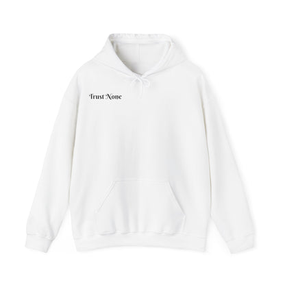 Trust None Jon Jones Hoodie (Black & White)