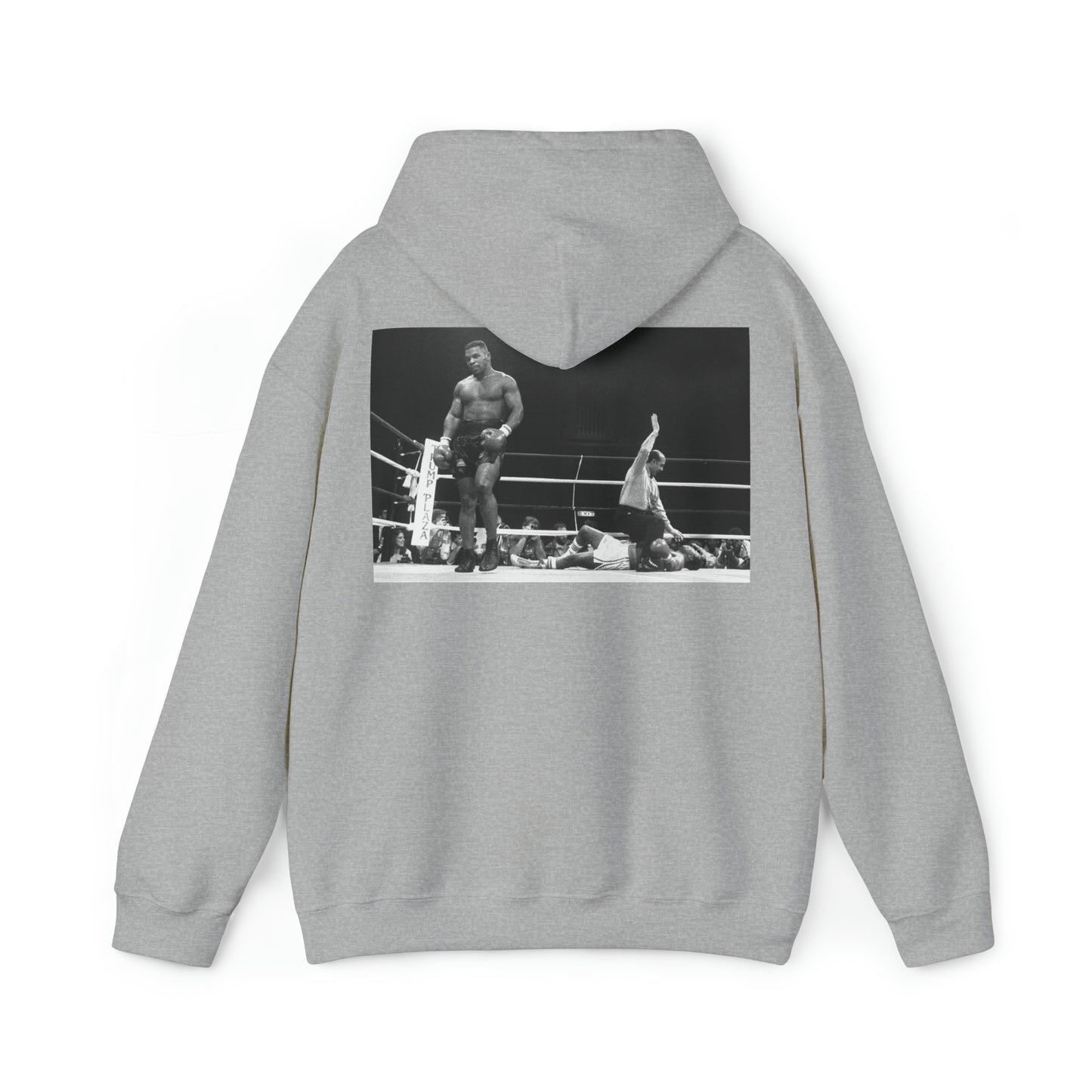 Forgive, But Never Forget Mike Tyson Hoodie (Black & White)